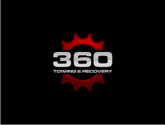 360 TOWING & RECOVERY logo design by Garmos