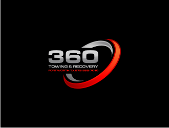 360 TOWING & RECOVERY logo design by Garmos