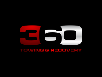 360 TOWING & RECOVERY logo design by hopee