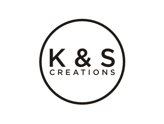 K & S Creations logo design by rief