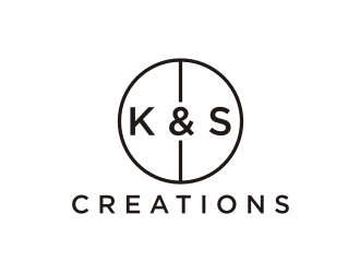 K & S Creations logo design by rief