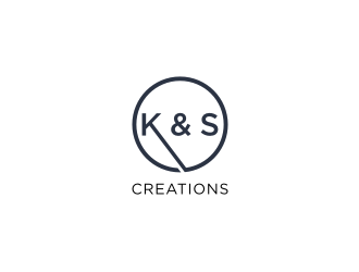 K & S Creations logo design by Susanti