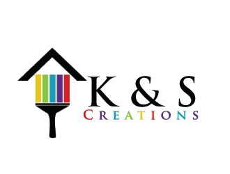 K & S Creations logo design by AamirKhan