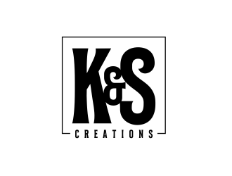 K & S Creations logo design by ekitessar