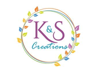 K & S Creations logo design by Roma