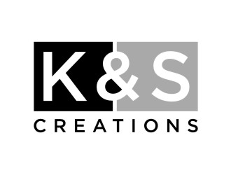 K & S Creations logo design by sabyan