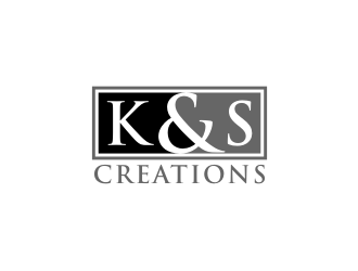 K & S Creations logo design by johana