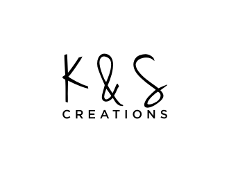 K & S Creations logo design by johana