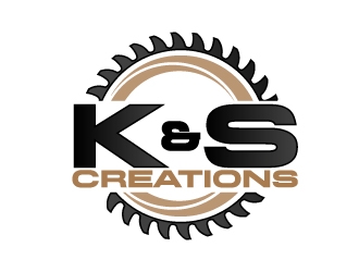 K & S Creations logo design by drifelm