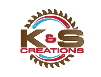 K & S Creations logo design by drifelm