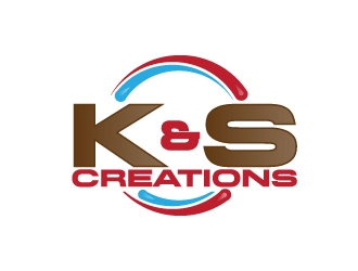 K & S Creations logo design by drifelm