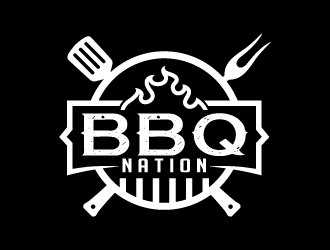 BBQ Nation Logo Design - 48hourslogo