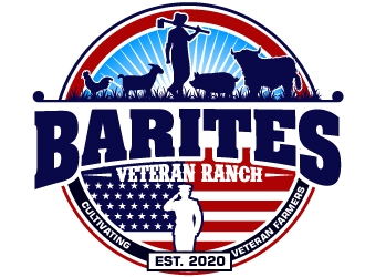 Barites Veteran Ranch logo design by Suvendu