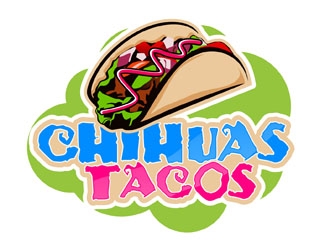 Chihuas Tacos logo design by DreamLogoDesign