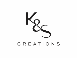 K & S Creations logo design by up2date