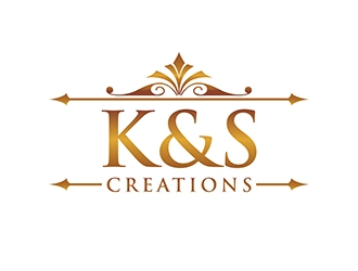 K & S Creations logo design by SteveQ