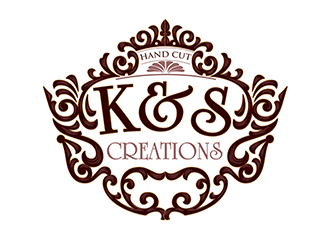 K & S Creations logo design by 3Dlogos