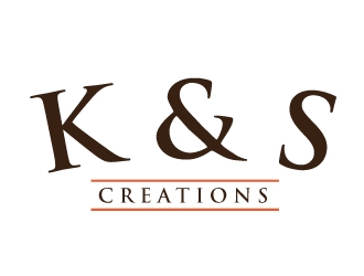 K & S Creations logo design by gilkkj