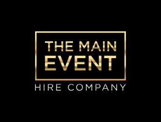 The Main Event Hire Company logo design by p0peye