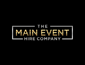 The Main Event Hire Company logo design by p0peye