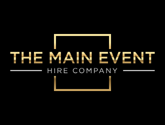 The Main Event Hire Company logo design by p0peye