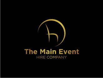 The Main Event Hire Company logo design by hopee