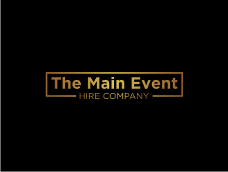 The Main Event Hire Company logo design by hopee