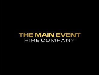 The Main Event Hire Company logo design by Franky.