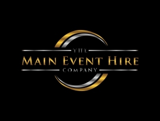 The Main Event Hire Company logo design by ManishKoli