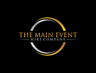 The Main Event Hire Company logo design by scolessi