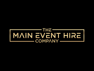 The Main Event Hire Company logo design by eagerly