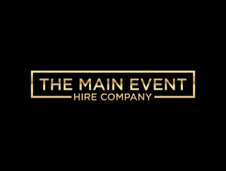 The Main Event Hire Company logo design by eagerly