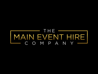 The Main Event Hire Company logo design by scolessi