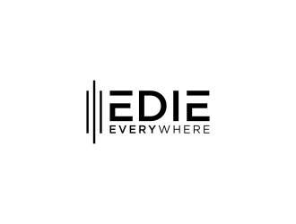 edie everywhere logo design by p0peye