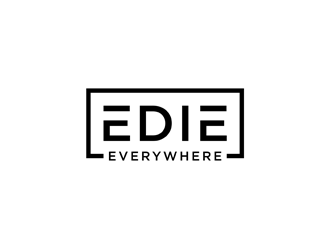 edie everywhere logo design by alby