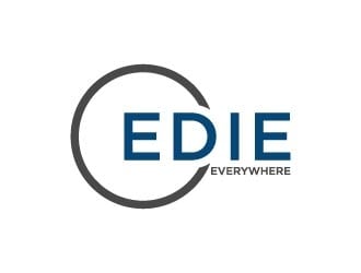 edie everywhere logo design by maserik