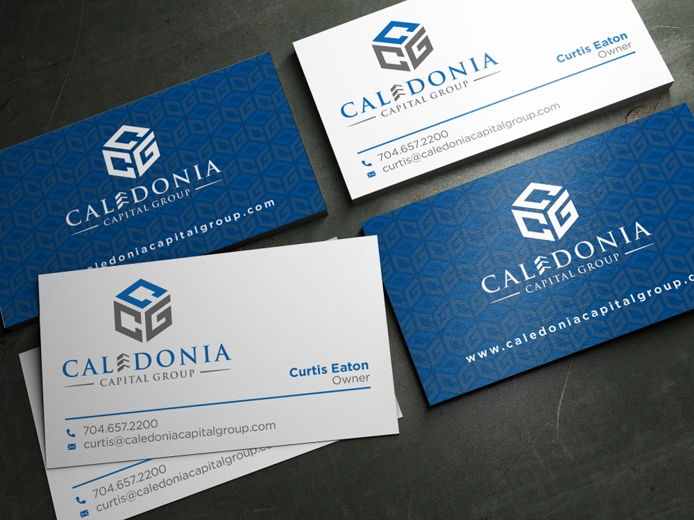 Caledonia Capital Group logo design by Realistis