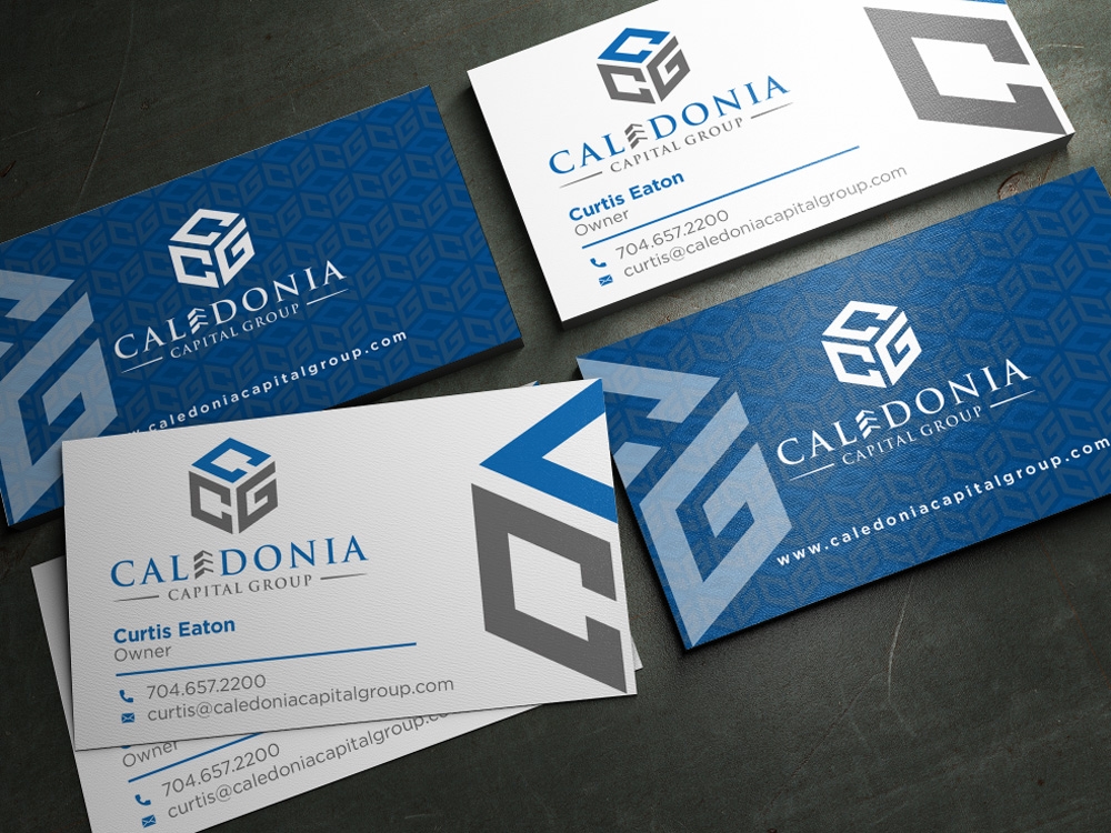 Caledonia Capital Group logo design by Realistis