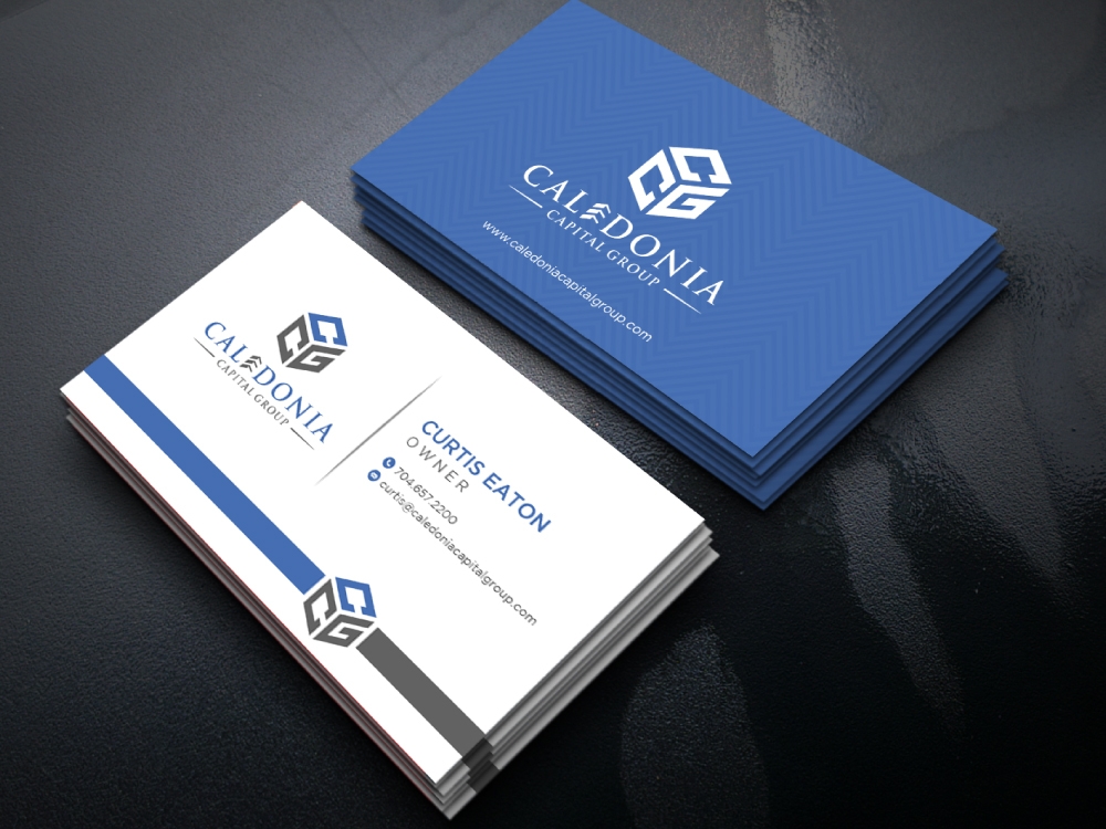 Caledonia Capital Group logo design by labo