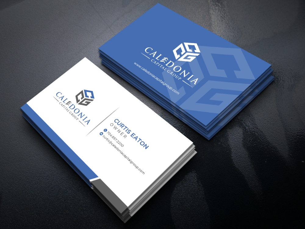 Caledonia Capital Group logo design by labo