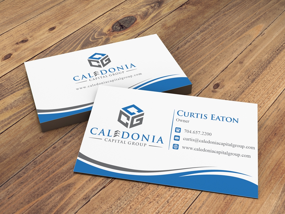 Caledonia Capital Group logo design by ManishKoli