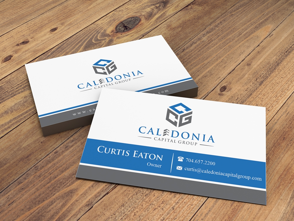 Caledonia Capital Group logo design by ManishKoli