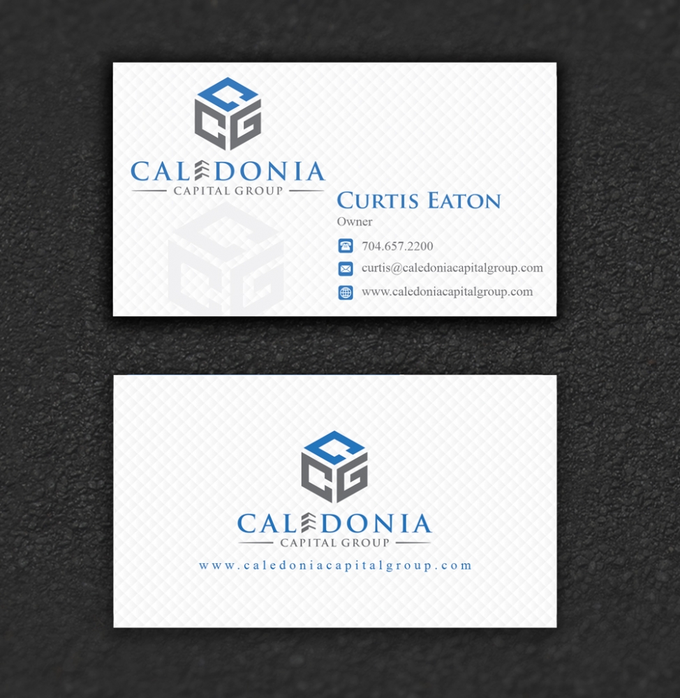 Caledonia Capital Group logo design by ManishKoli