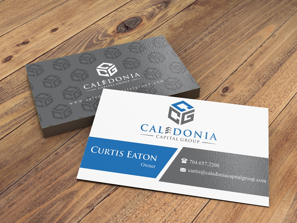 Caledonia Capital Group logo design by ManishKoli