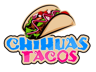 Chihuas Tacos logo design - 48hourslogo.com