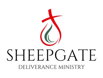 SHEEPGATE DELIVERANCE MINISTRY logo design by jetzu