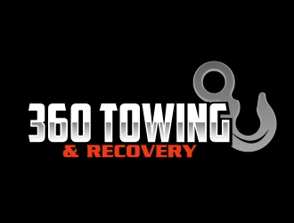 360 TOWING & RECOVERY logo design by AamirKhan