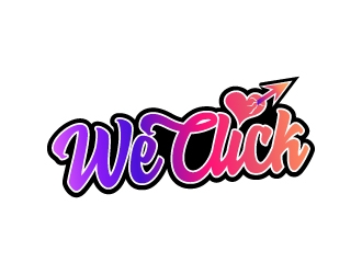 We Click logo design by MUSANG