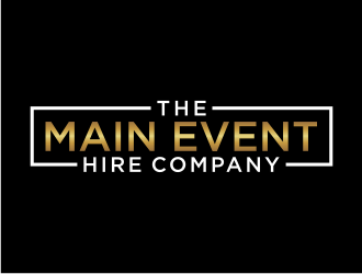 The Main Event Hire Company logo design by puthreeone