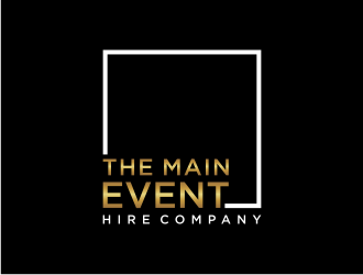 The Main Event Hire Company logo design by puthreeone